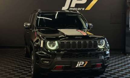 Jeep renegade trailhawk t270 1.3 tb flex aut.  - preta - 2022/2022