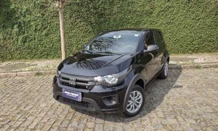 Fiat mobi like 1.0 fire flex 5p.  - preta - 2021/2022