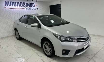 Toyota corolla xei 2.0 flex aut.  - prata - 2016/2017