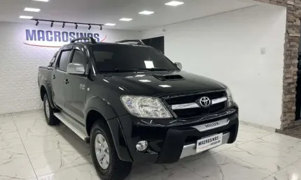 Toyota hilux cd srv d4-d 4x4 3.0 tdi diesel aut  - preta - 2005/2006