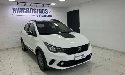 Fiat argo trekking 1.3 8v flex  - branca - 2019/2020