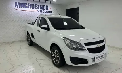 Chevrolet montana 1.4 econoflex 8v completa - branca - 2014/2014