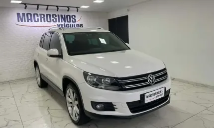 Volkswagen tiguan 2.0 tsi 200cv tiptronic 5p  - branca - 2013/2014