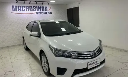 Toyota corolla gli 1.8 flex 16v  aut.  - branca - 2017/2017