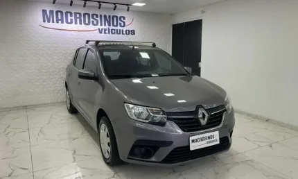Renault sandero zen flex 1.0 5p mec.  - cinza - 2021/2022