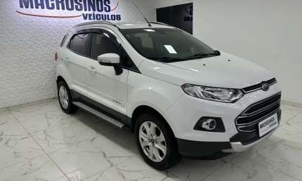 Ford ecosport titanium 2.0 flex 5p aut.  - branca - 2016/2017