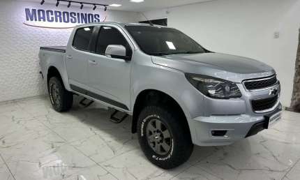 Chevrolet s-10 pick-up lt 2.8 tdi 4x4 cd diesel aut  - prata - 2013/2013