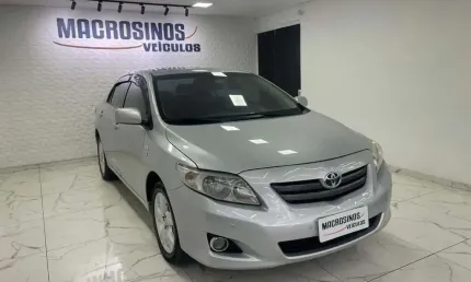 Toyota corolla gli 1.8 flex mec.  - prata - 2010/2011