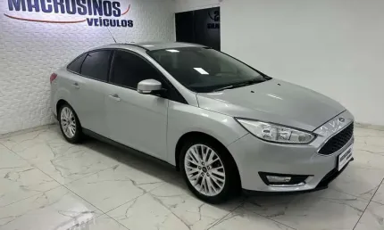 Ford focus sedan 2.0 flex 4p aut.  - prata - 2015/2016