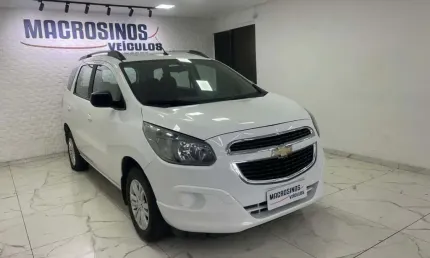 Chevrolet spin lt 1.8 5p mec.  - branca - 2018/2018