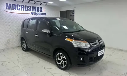 Citroën c3 picasso excl. 1.6 flex 16v 5p aut.  - preta - 2014/2015