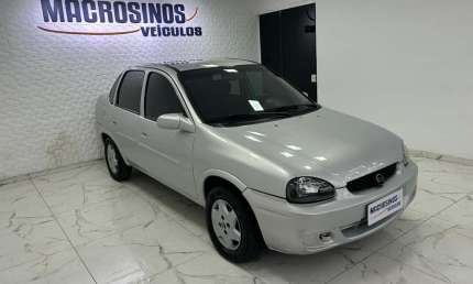 Chevrolet corsa sedan 1.0/millenium/classic vhc  - prata - 2003/2003