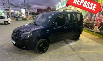 Fiat doblo essence 6 lugares - azul - 2014/2014