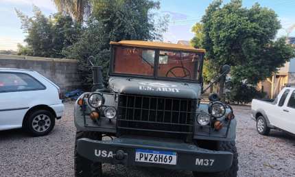 Dodge m37 militar raridade