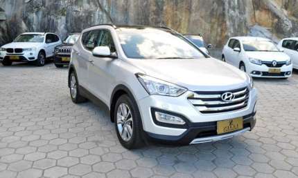 Hyundai santa fé gls 3.3 v6 4x4 at (7l) - prata - 2014/2015