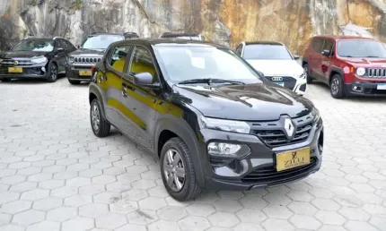 Renault kwid zen 1.0 mt  - preta - 2022/2023