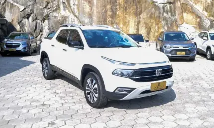 Fiat toro volcano 2.0 4x4 turbo at  - branca - 2022/2022