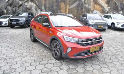 Volkswagen nivus launching edition 200 tsi 1.0 at - vermelha - 2021/2021