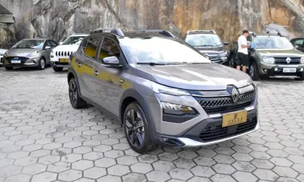Renault kardian premiere edition 1.0 turbo at  - cinza - 2024/2025
