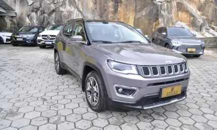 Jeep compass limited 2.0 at  - cinza - 2018/2018