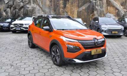 Renault kardian premiere edition 1.0 turbo at  - laranja - 2024/2025
