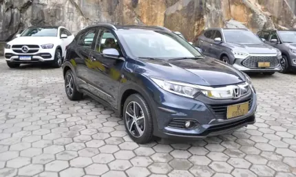 Honda hr-v ex 1.8 cvt - azul - 2019/2020