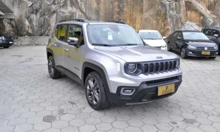 Jeep renegade longitude t270 1.3 turbo at - prata - 2023/2024