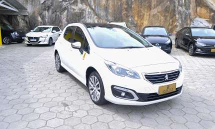 Peugeot 308 roland garros 1.6 thp at   - branca - 2017/2018