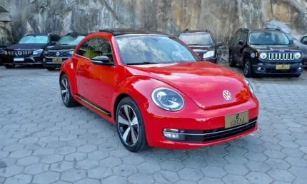Volkswagen fusca tsi 2.0 at  - vermelha - 2012/2013
