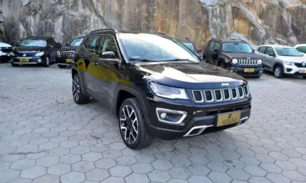 Jeep compass limited 2.0 4x4 at  - preta - 2018/2019