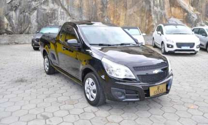 Chevrolet montana ls 1.4 mt  - preta - 2018/2019