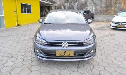 Volkswagen polo highline 200 tsi 1.0 at - cinza - 2019/2020
