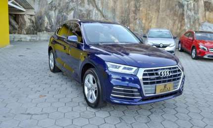 Audi q5 s-line 2.0 tfsi quattro at  - azul - 2019/2020