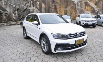 Volkswagen tiguan allspace r-line 350 tsi 2.0 4x4 at - branca - 2018/2018