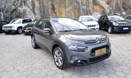 Citroën c4 cactus feel 1.6 at - cinza - 2021/2022