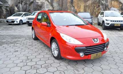 Peugeot 307 presence 1.6 mt  - vermelha - 2008/2009