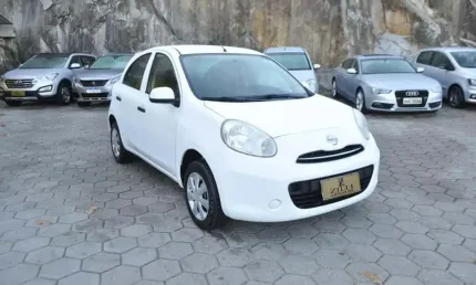 Nissan march s 1.6 mt - branca - 2011/2012