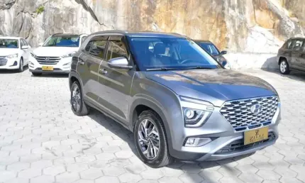Hyundai creta platinum 1.0 turbo at - cinza - 2024/2024