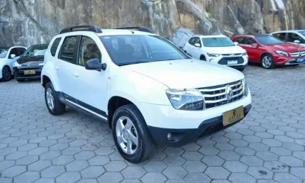 Renault duster expression 1.6 mt  - branca - 2014/2015