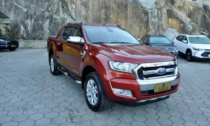 Ford ranger limited 3.2 4x4 at  - vermelha - 2017/2018