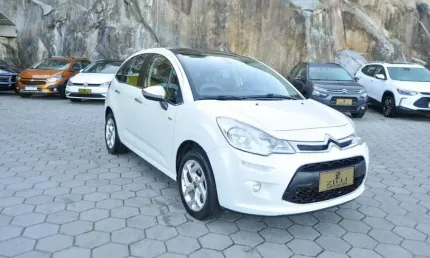 Citroën c3 exclusive 1.6 at - branca - 2015/2016