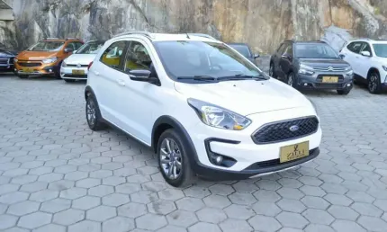 Ford ka freestyle 1.5 at  - branca - 2019/2020