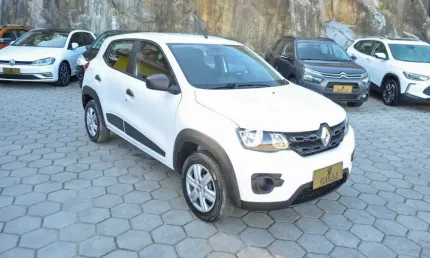Renault kwid zen 1.0 mt - branca - 2018/2018