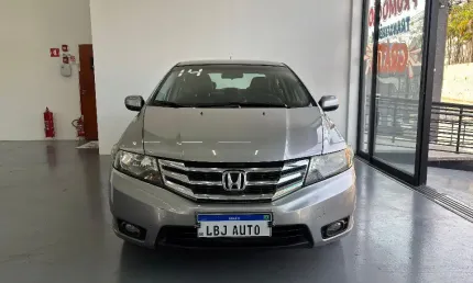 Honda city lx 1.5 automatico 2014 banco de couro