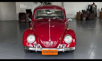 Volkswagen fusca fusca 1200 - vermelha - 1966/1966
