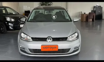 Volkswagen golf  comfortline 1.4 tsi 140cv aut. - prata - 2015/2015