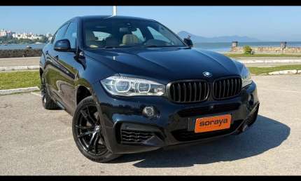Bmw x6 x6 4.4 xdrive 50i m sport  - preta - 2014/2015