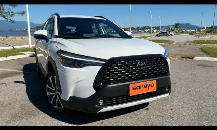 Toyota corolla cross cross xre 2.0 16v flex aut.  - branca - 2024/2024
