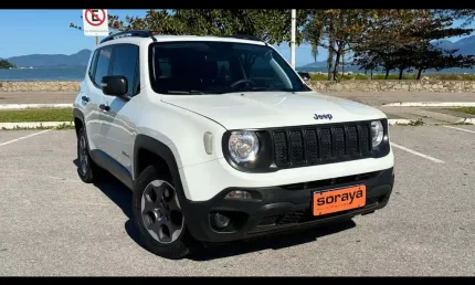 Jeep renegade 4x2 flex 16v aut.  - branca - 2020/2021