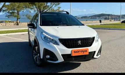 Peugeot 2008 griffe 1.6 turbo flex 16v 5p aut.  - branca - 2020/2020